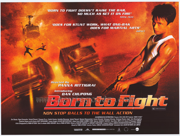 born to fight poster